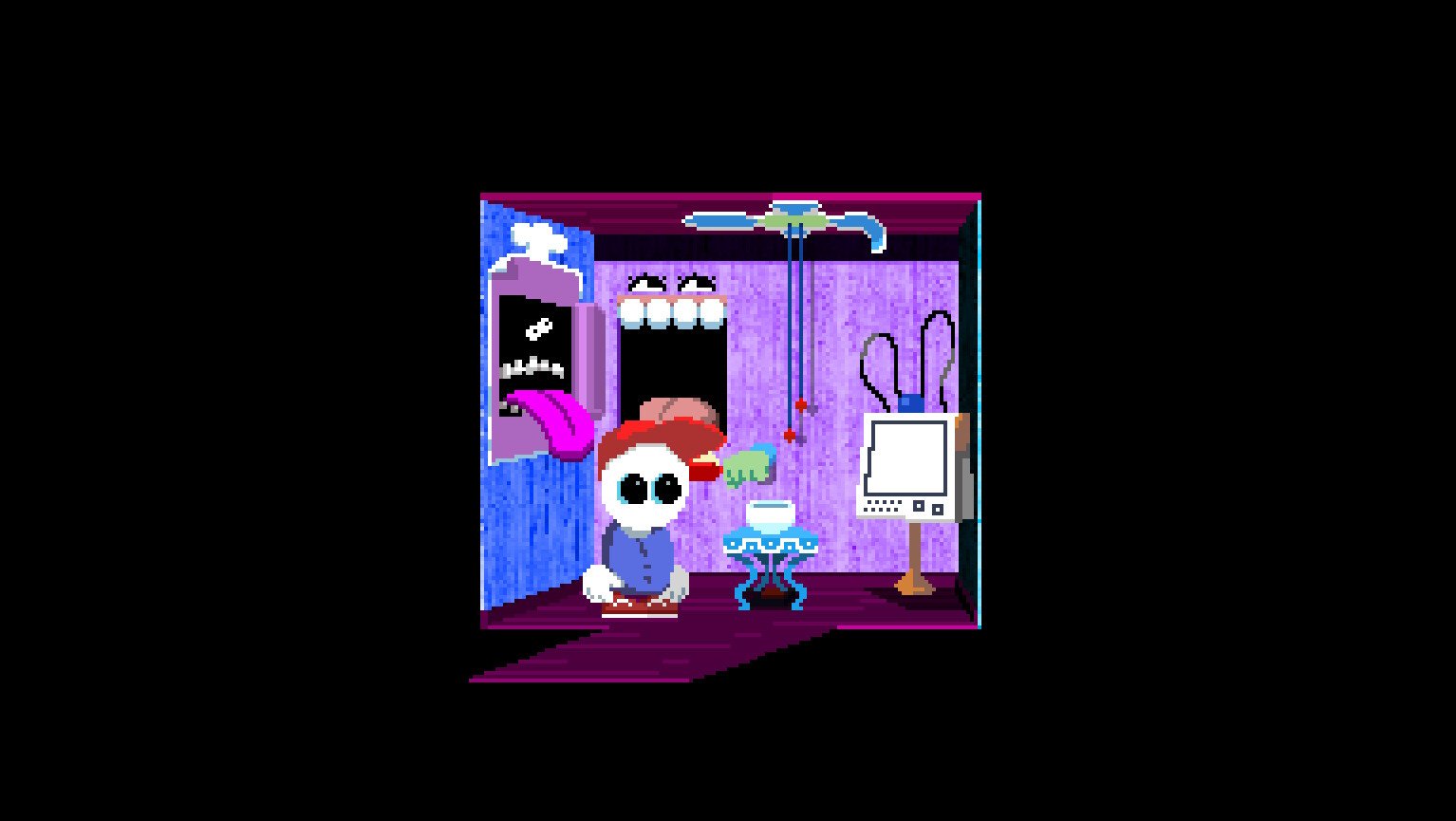 Official Endacopia Steam screenshot showing a character scene
